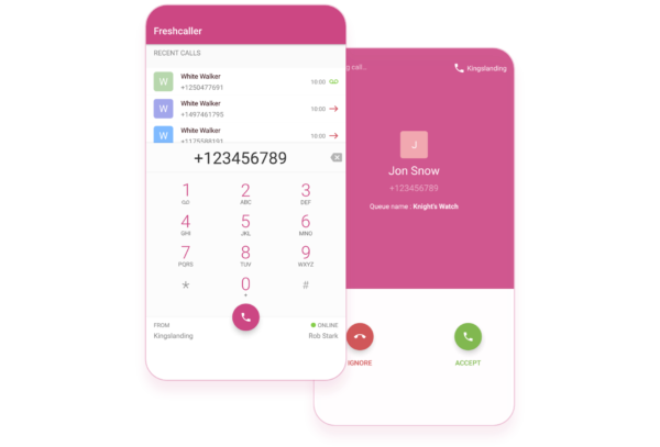 Grazie alla app mobile per iOS e Android, puoi rispondere e visualizzare le conversazioni con un click. 