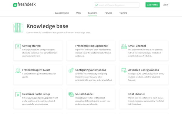 Freshdesk Dashboard