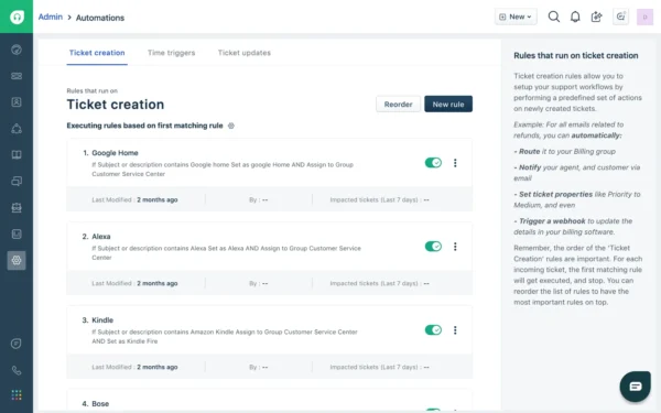 Sistema di ticketing Freshdesk