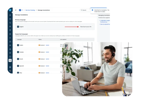 Come funziona il service catalog freshservice