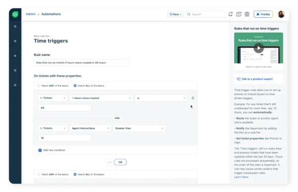 Freshdesk ticketing